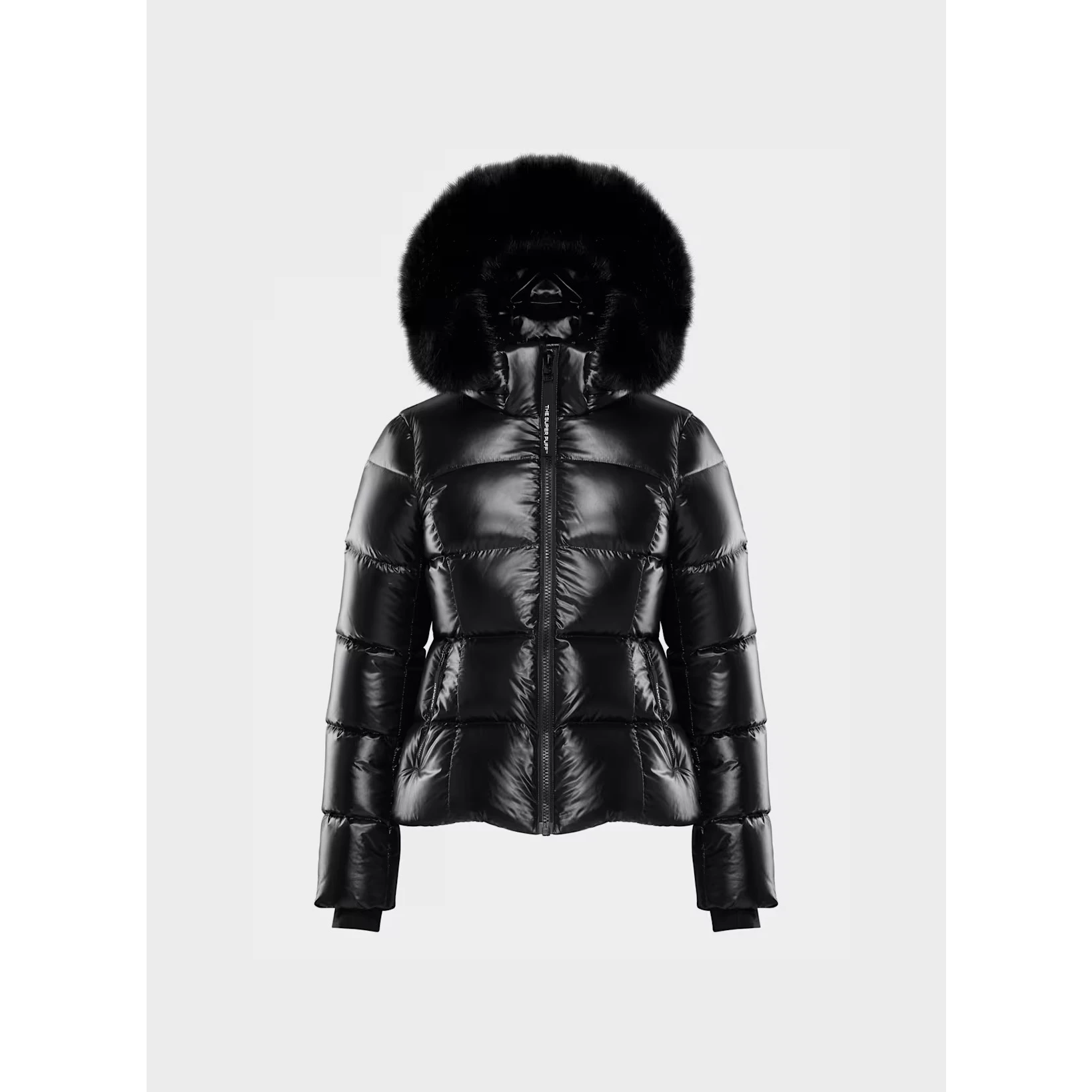 

Aritzia Winter New Goose down Jaet Hooded Fur Collar Zipper Warm Commute Bread Sle Women's Coat Long Sve Thiened