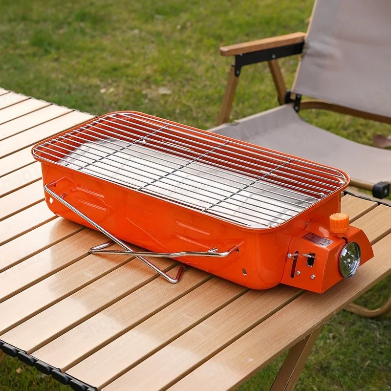 Outdoor Grill Portable Grill Camping Cassette Cooker Cooking
