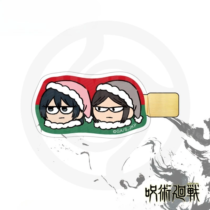 Nouveau Jujutsu Kaisen Gojo Satoru Nanami Kento Geto Suguru personnalité créative dessin animé Q Version épingle à cheveux latérale cadeau de grande valeur.