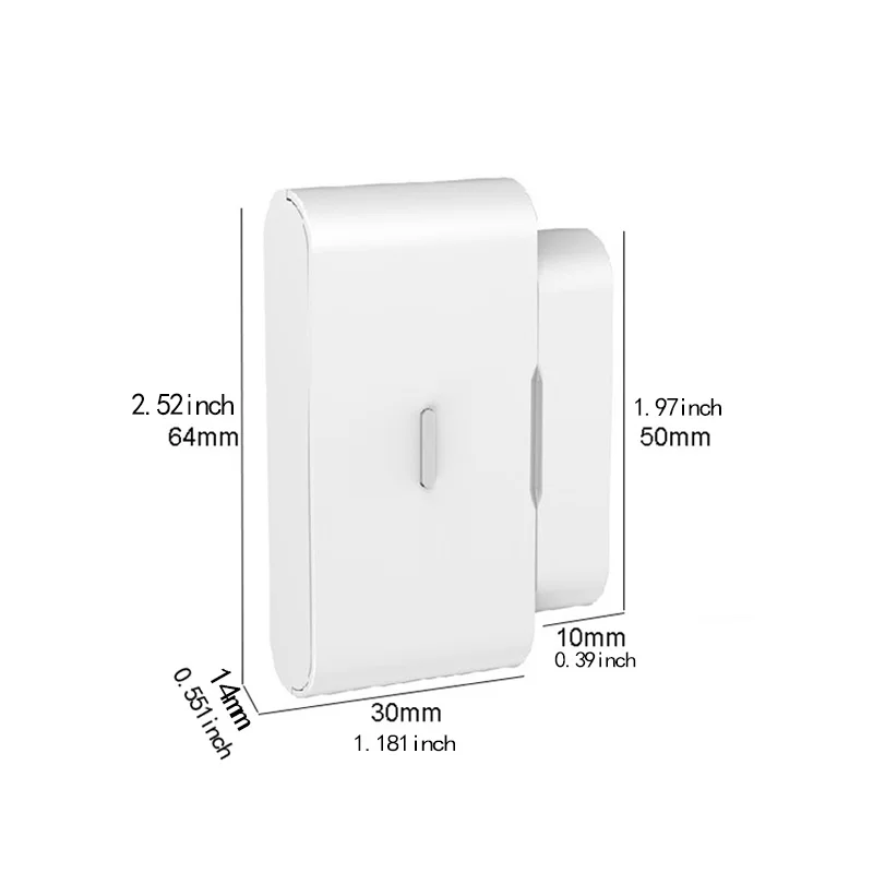 Staniot Door Window Sensor Vibration Alarm Open Door Detector 433Mhz Emergency Button Wireless Smart Tuya Security Alarm System