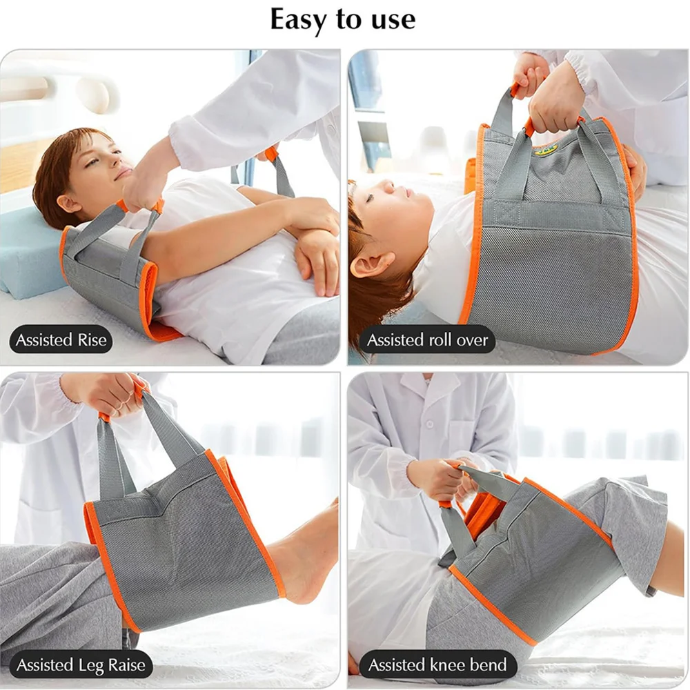 

Patient Body Padded Transfer Sling Waterproof Fabric Multipurpose Bed Nursing Sling for Bedridden Elderly Disabled Patients
