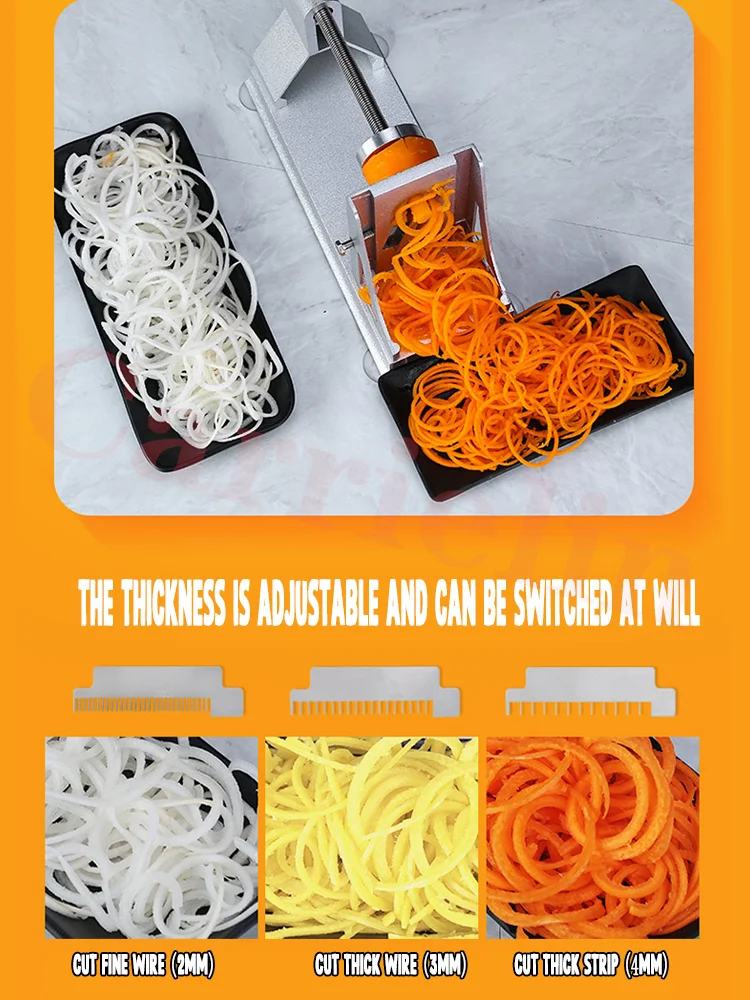 سبائك الألومنيوم سلك المسوي/الخضار المسوي الخضار متعددة الوظائف الروتاري قطاعة الخضراوات الفجل البطاطس المسوي الفجل