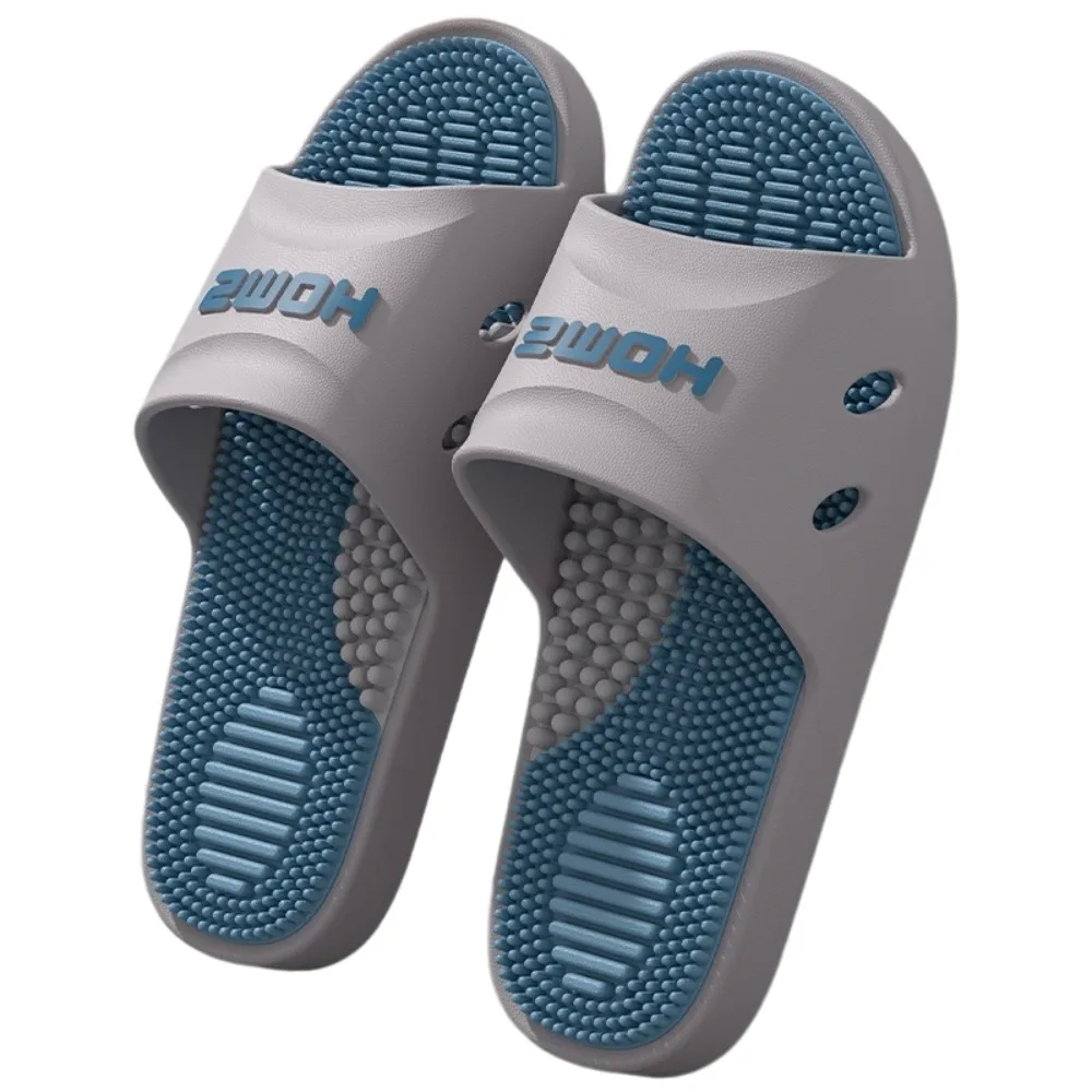 Fashion Non-Slip Foot Massage Slippers Feet Care Creative Acupressure Massage Slippers Casual EVA Acupoint Foot Slippers Bath