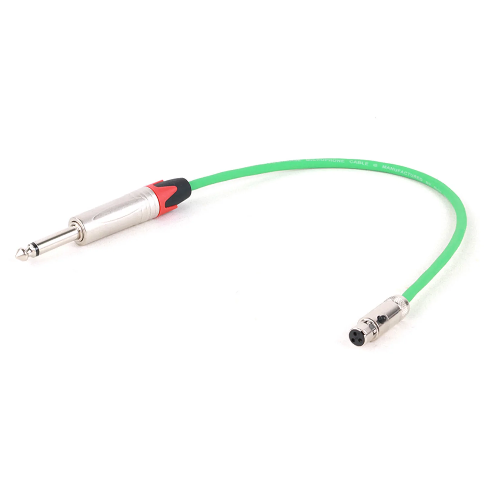 Mini cavi audio XLR Mini XLR 3 pin femmina a 6,35 mm (1/4) jack mono TS maschio per cuffie convertitore Carmera 0,3 M-15 M