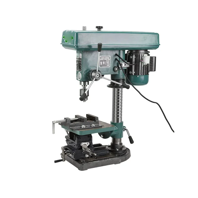 Bench Drill Industrial Grade Drilling and Milling Integrated Bench Drill Household Small 220V750W Motor High-power Three-phase