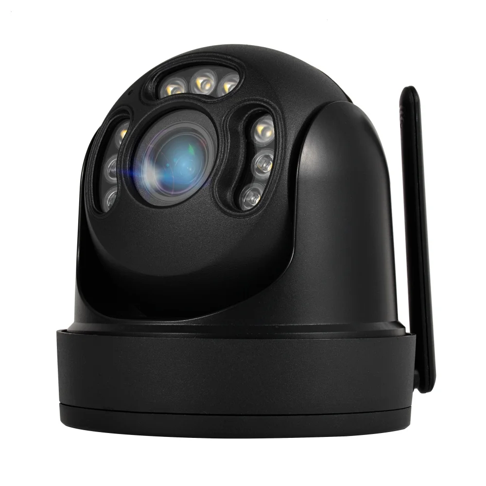 5MP Wifi PTZ Camera Outdoor 8MP Security Protection IP Camera 5X Zoom Two-way Audio IP66 CamHi App H.265