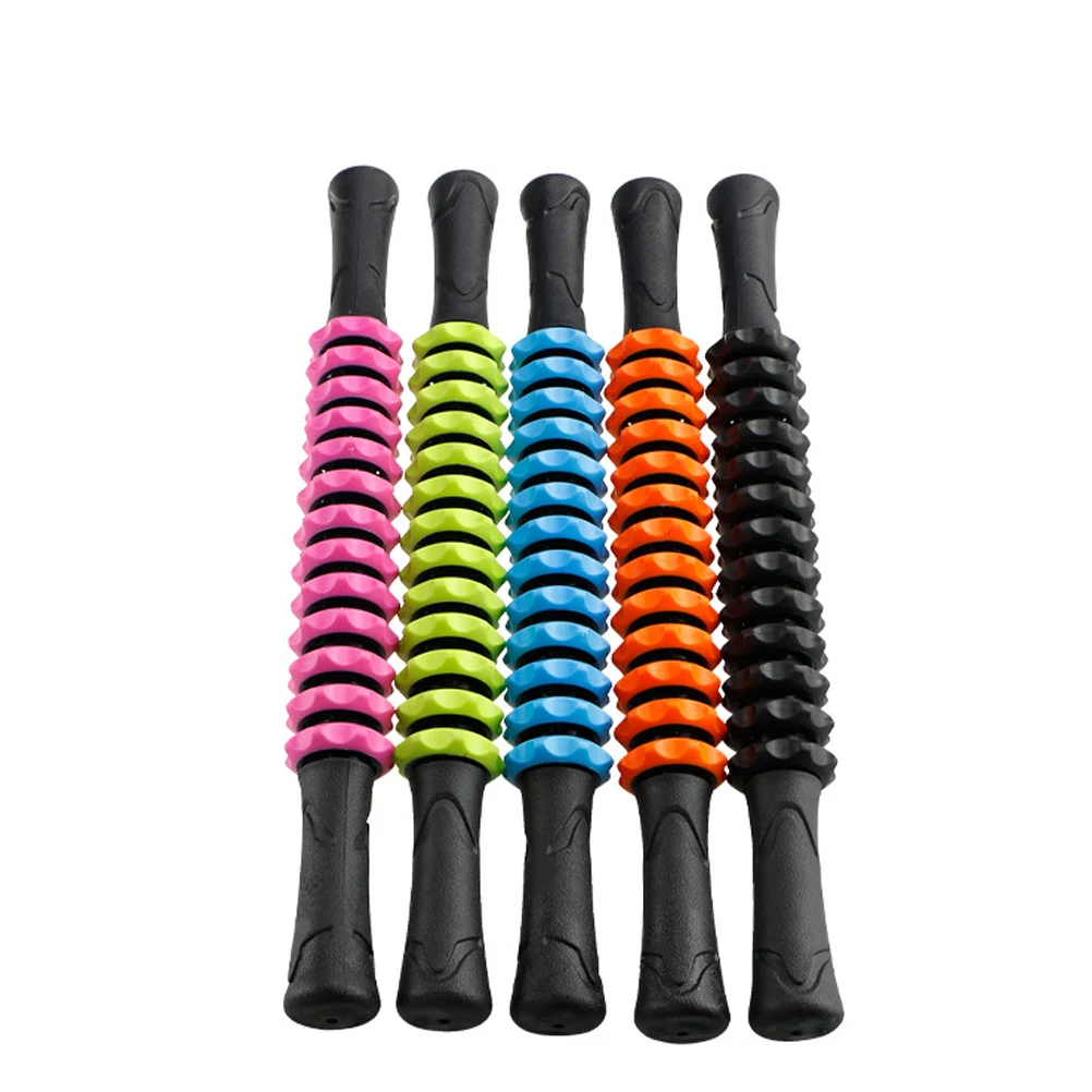 

Massage Stick Blue High-Density Plastic Durable Full Body Rolling Massager For Deep Tissue Relief Yoga Recovery Wheel