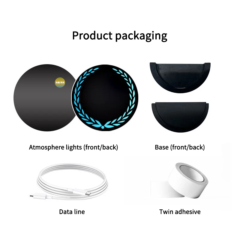 ثلاثية الأبعاد سيارة مثلث نافذة الديكور مصباح لتهيئة الجو لنيسان X-trail قاشقاي ملاحظة جوك سنترا باترول نافارا ميكرا ليف ألميرا