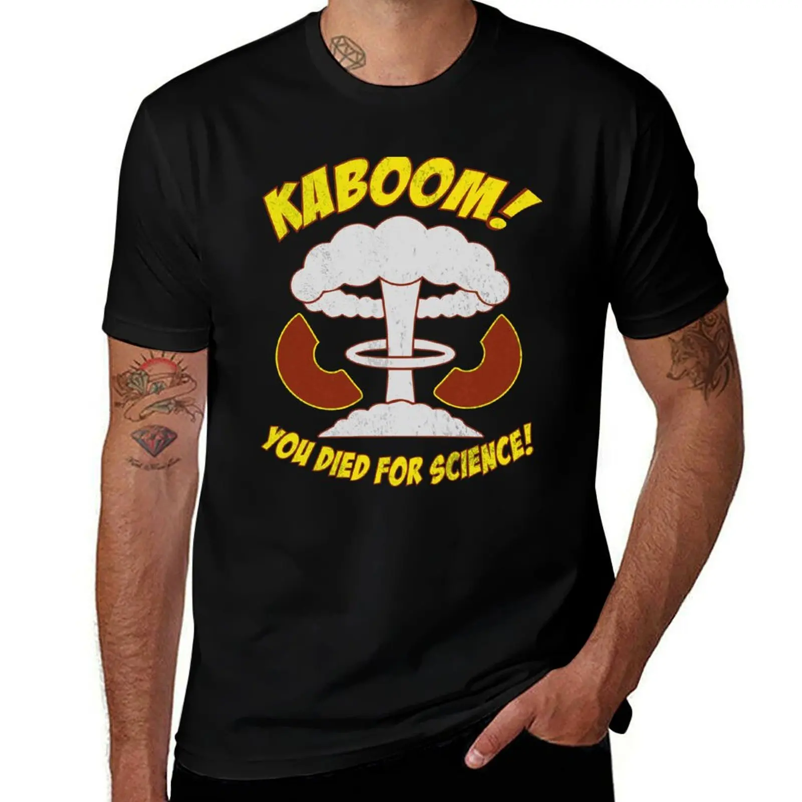 Techies demolition T-Shirt Basic Solid Color Casual Tee Shirt T-Shirt
