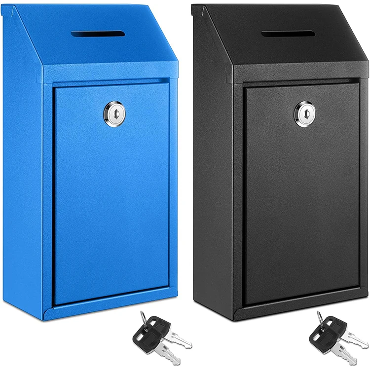 

Customized Waterproof Outdoor Parcel Delivery Drop Box Large Home Package Wall Mount Mailbox Post Lock Apartment Garden