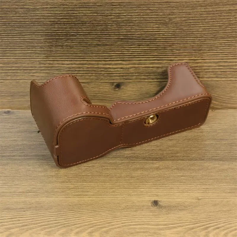 Capa para câmera A7CII PU protege meio saco para acessórios Sony A7C II A7C2