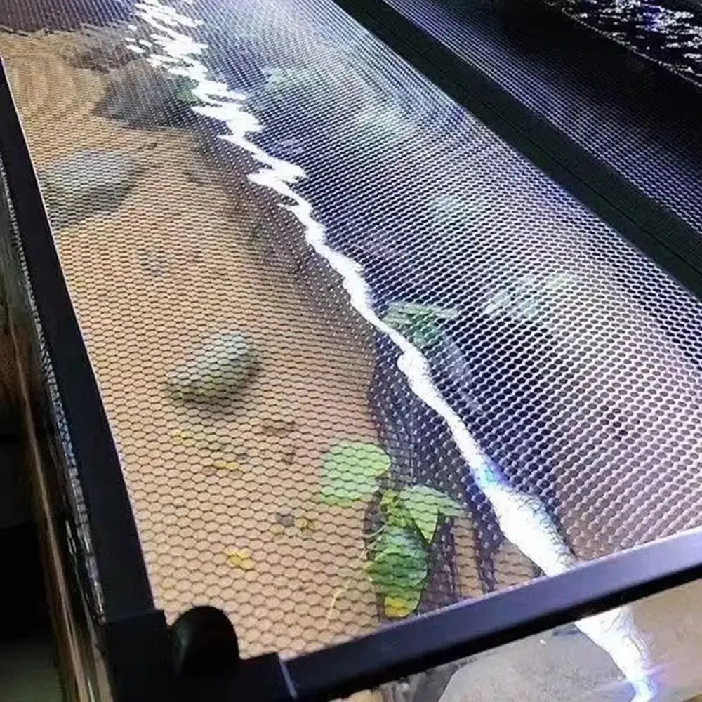 Robuste Magnetische Aquariumabdeckung DIY Einfache Installation Aquarium-Netzabdeckung Schildkrötenbecken-Netz