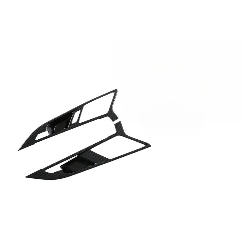 

Новинка для внутренней дверной ручки автомобиля, накладка на рамку, аксессуары - ABS, углеродное волокно для X1 U11 2023 2024