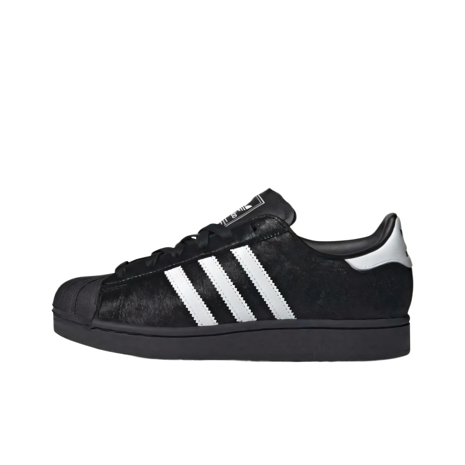Adidas Originals Superstar 2 Skateboard Shoes Women's Low Top Black, White JH9475