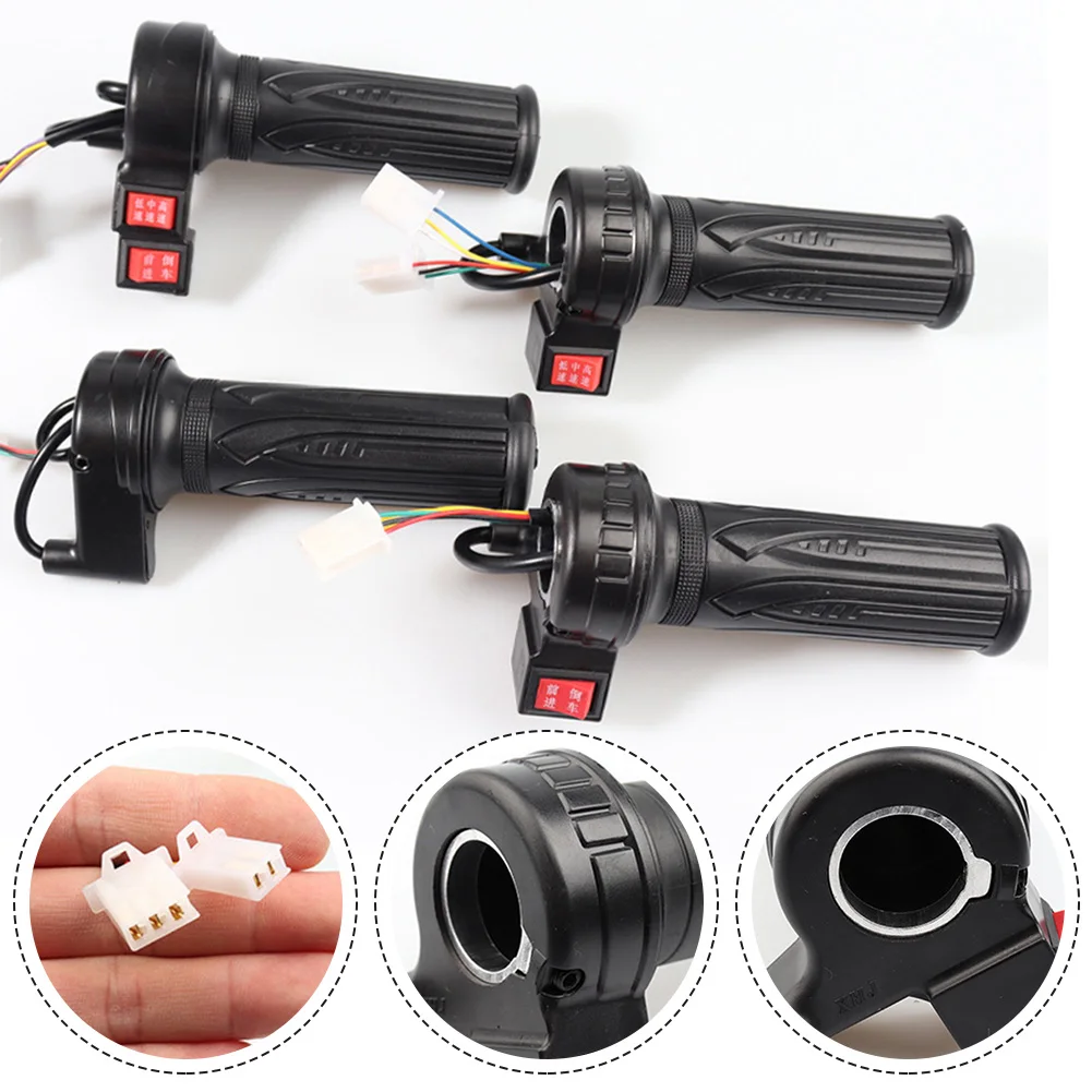 Electric Bike Twist-Throttle High Medium Low Speed Forward Reverse Speed Control Without Switch Acceleration Handle E-bikes Part