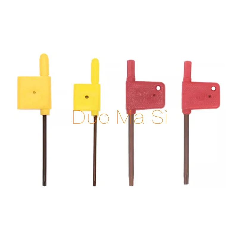 Tournevis Hexagonal interne pour outil de tournage CNC, clé de boîte, L2.0 L2.5 L3.0 L4.0 L5.0 T6 T7 T8 T9 T10 T15 T20, 10 pièces