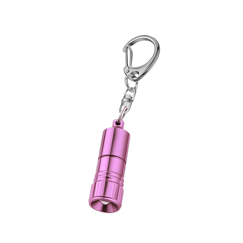 Mini-zaklamp Zaksleutelhanger Zaklamp met haak Noodverlichting LED-sleutelhanger Zaklampen met batterij inbegrepen