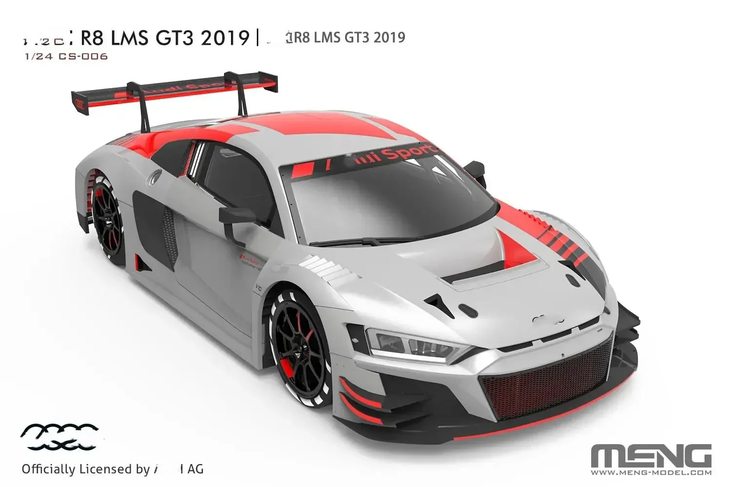 MENG CS-006 1/24 AD R8 LMS GT3 2019