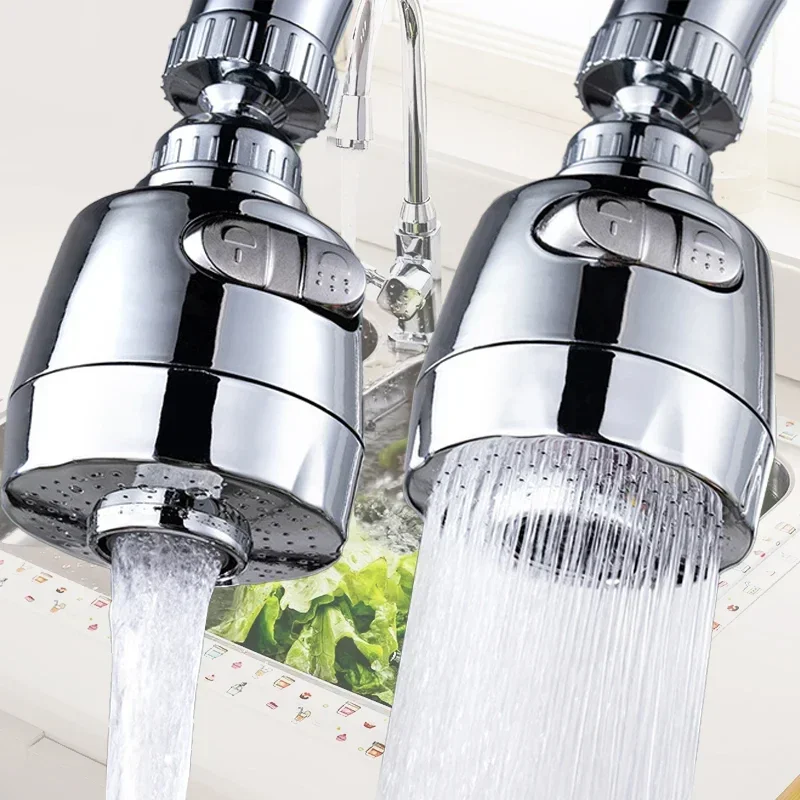 Universal Kitchen Faucet Adapter 360 Rotation Faucet Filter Extenders Kitchen Gadgets Spray Water Saving Tap Nozzle