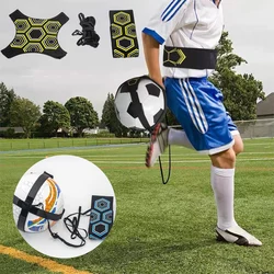 Adjustable Football Kick Trainer Soccer Ball Solo Practice Training Auxiliary Equipment Sports Trainer Elastic Belt  Assistance