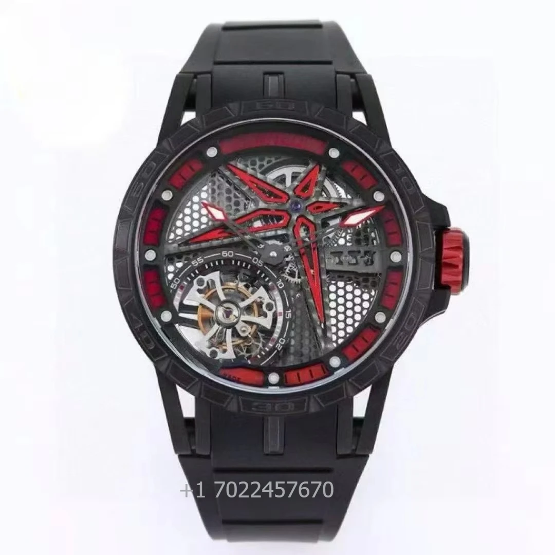 Classic Fashion Tourbillon High Quality Automatic Mechanical Luminous Diver Calendar Luxury Sport Antique Coin Watch