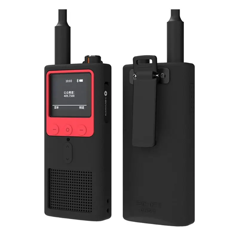 Dropship Zachte Siliconen Beschermhoes voor Case Sleeve Skin voor voor Walkie Talkie 2 Radio Interphone