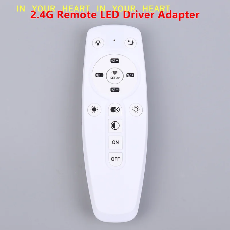 

【X】LED-драйвер-адаптер с дистанционным управлением 2.4G, беспроводной, с регулировкой яркости и изменением цвета, интеллектуальный трансформатор для потолочных светильников