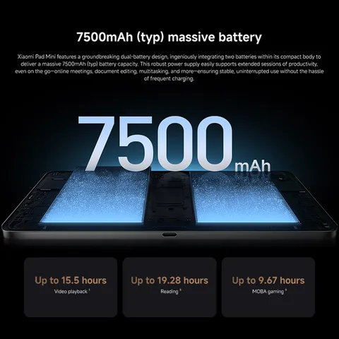 Планшет Xiaomi Pad Mini, 8", 8/256ГБ, 12/512ГБ, Wi-Fi, Android