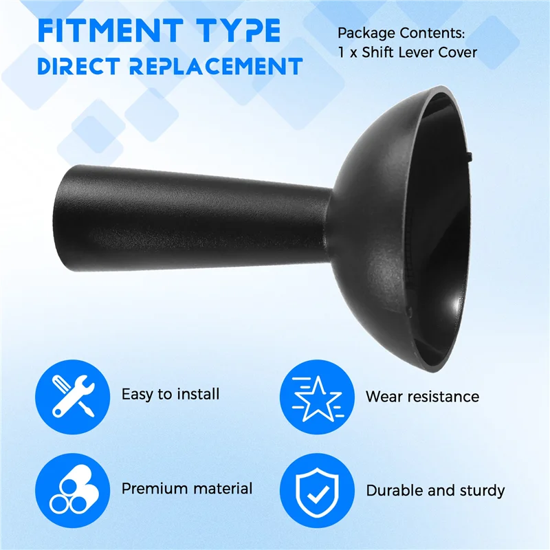 

Efficientt-For Smart Fortwo Car Shift Lever Cover Housing Shift Head Lower Housing Shift Lever Cover 4532673700