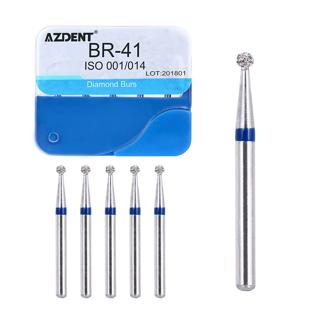 20 Boxen AZDENT Dental Diamantbohrer FG 1,6 mm für Hochgeschwindigkeits-Handstücke, mittlere Polierbohrer, Laborinstrumente, Zahnarztwerkzeuge – Detail 6