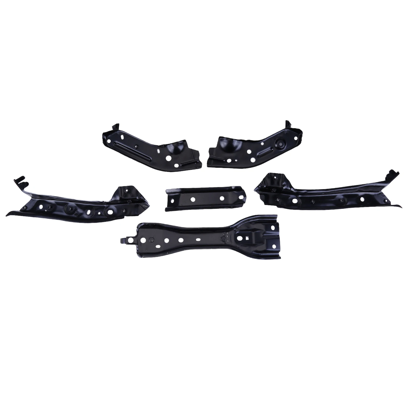 Steel 8-piece NI1225209, F25213SGMA, F25133SGMA, F25203SGMA For Nissan Sentra front support radiator bracket kit