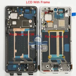 Original AMOLED For OnePlus 12/ 12R /Ace 3 Pro LCD For Oneplus 13/13R/ 13T/13S  LCD Screen Display  Frame