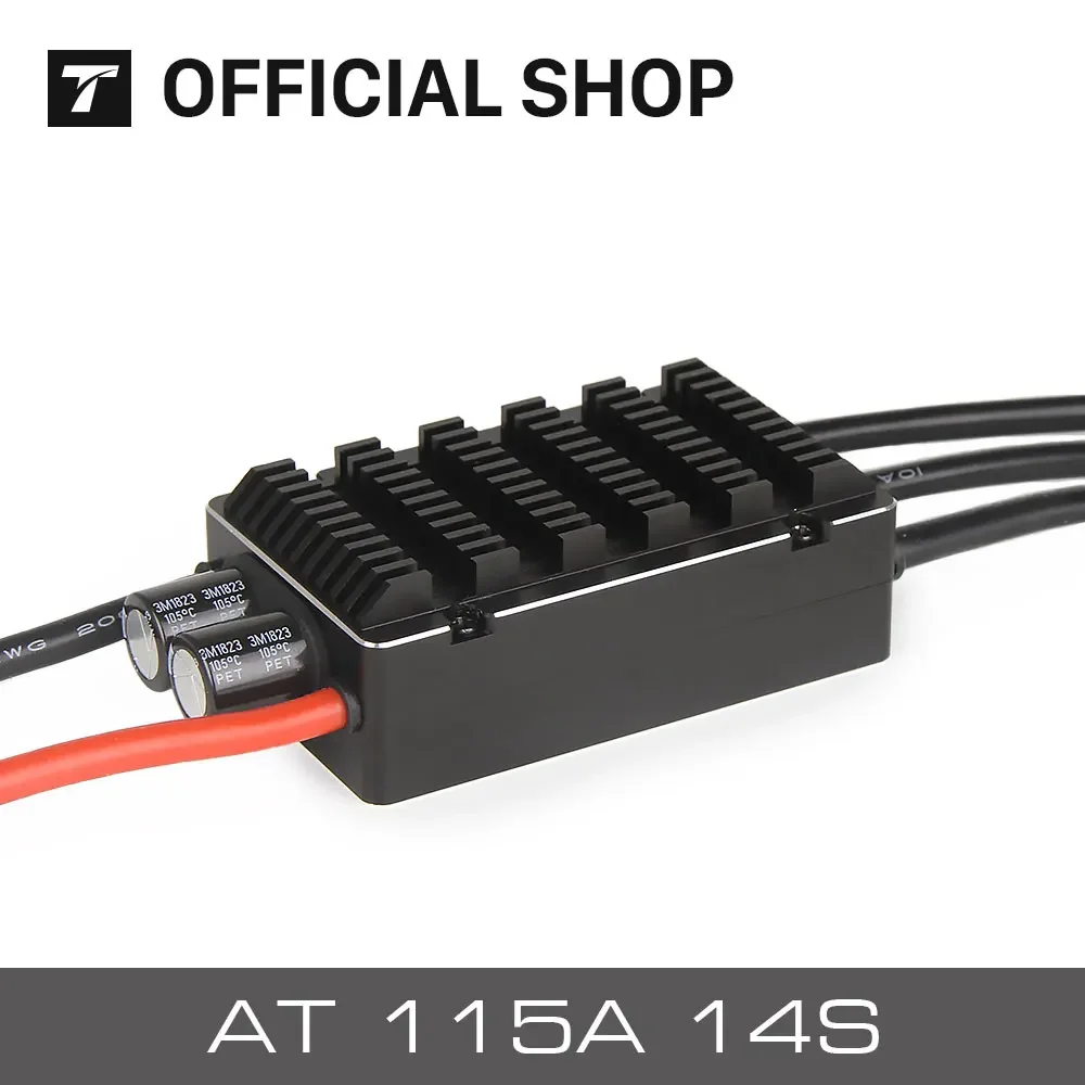 T-MOTOR AT 115A AT115A 6-14S ESC Support for BEC Output