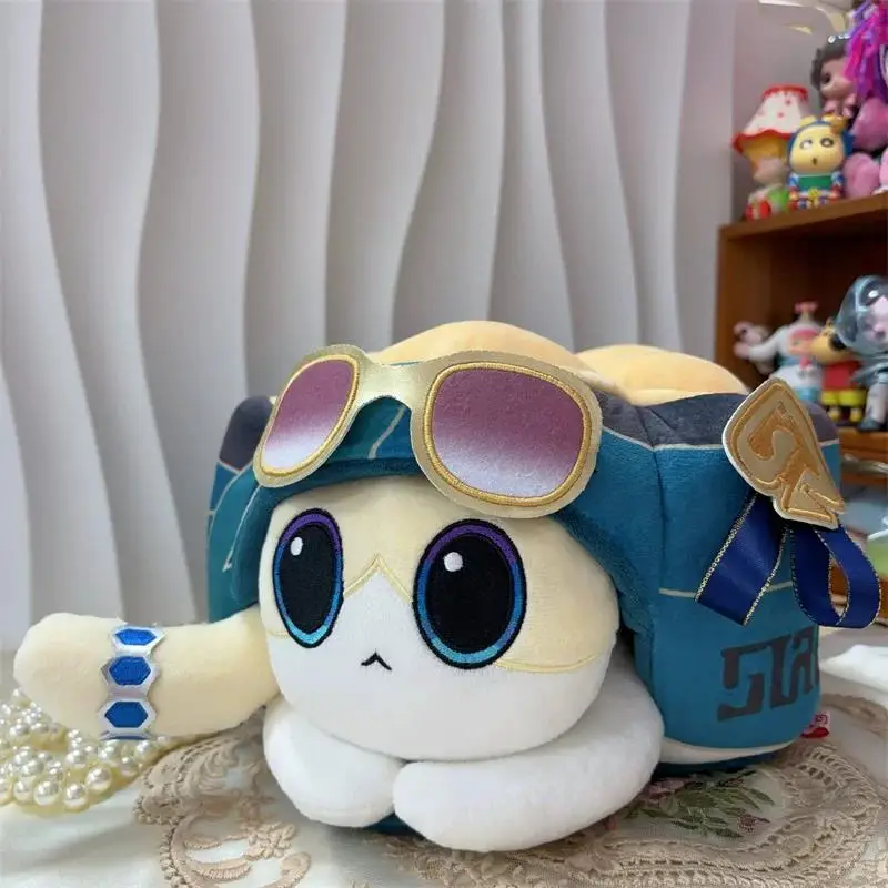 Game Honkai: Star Rail 25cm 35cm Doujin Cat Aventurine Nest Cat Cake Doujin Peripheral Accessories for Boys Girls 2026 New