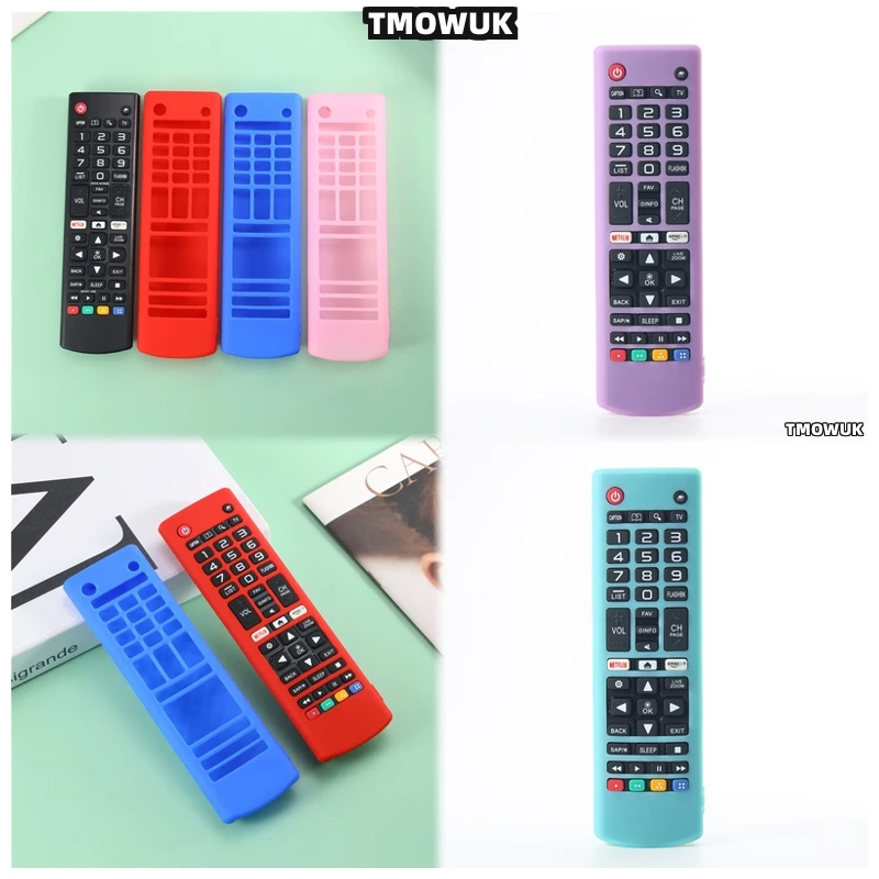 

For LG AKB75ino 5604 R9CB TV Remote Control Silicone Protective Cover Case Shockproof Anti-drop Anti-scratch