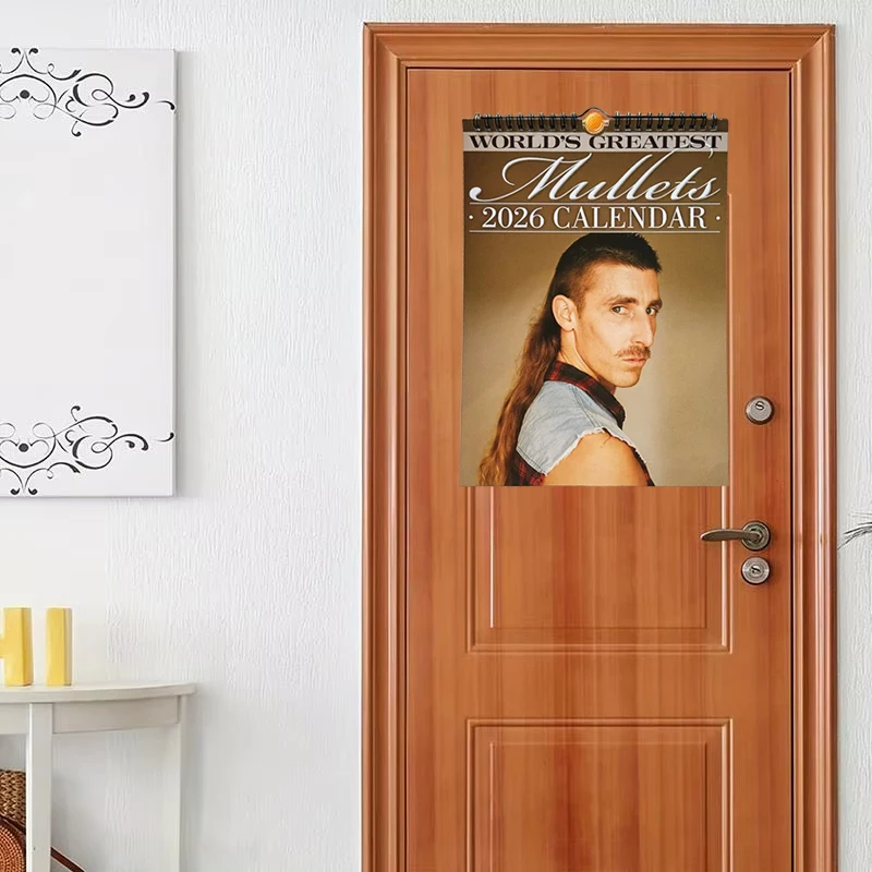 Calendrier de claquettes 2026, Journal de styliste, vue quotidienne, Journal et organisateur, mulets de coiffeur, calendrier drôle et Cool