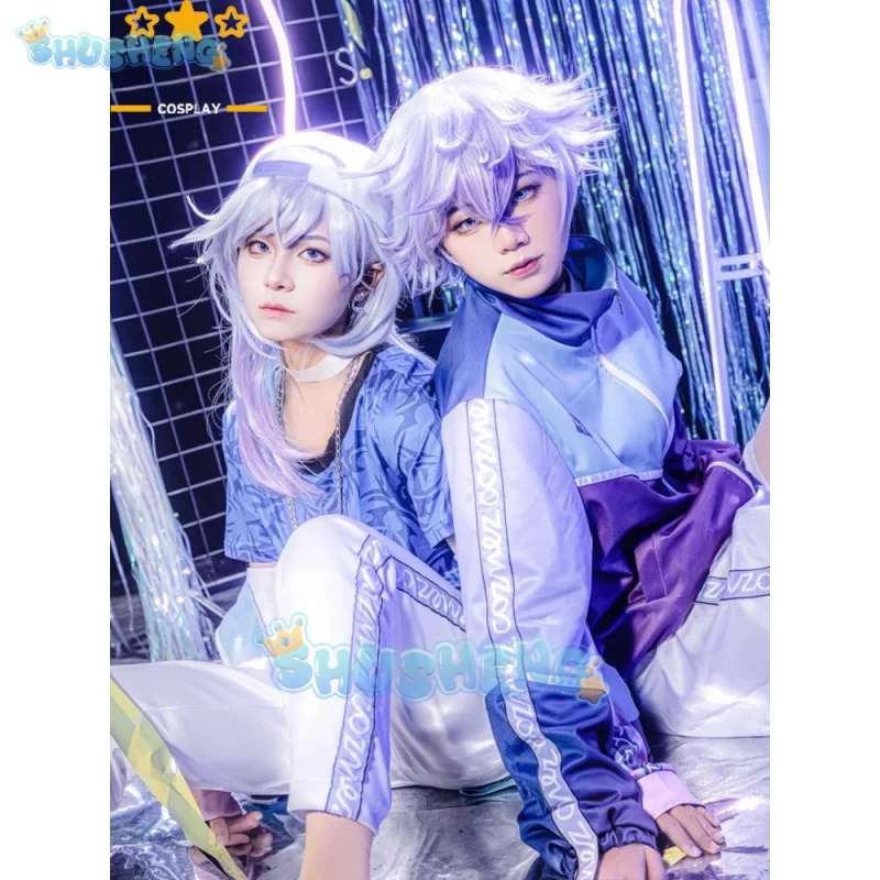 زي تنكري كوزميز ياتونوكامي كاناتا مع شعر مستعار ، زي أنيمي ، بدلة لعب الأدوار ، زي كوزميز لعيد هالوين وحفل كرنفال