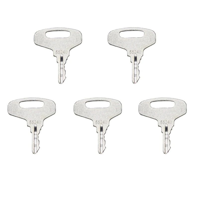 

(Set Of 5）55240 Key For Kubota B GL Broce LayMor Tennant Allmand Gehl Thomas Cubcadet Free Shipping