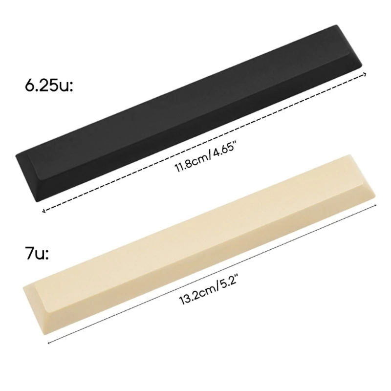 1PC PBT Spacebar Keycap Dye Subbed 6.25U 7U Space Keycaps For MX- Switch Mechanical Keyboard 6.25X Blank Space Keycap