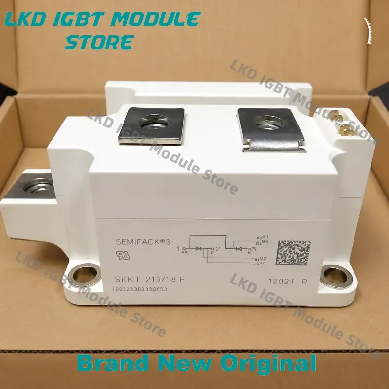 for SKKT213/16E SKKT213/18E SKKT213/14E SKKT213/12E IGBT Module Power Semiconductor Thyristor Diode Rectifier
