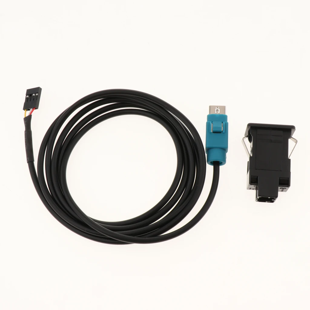 AUX Auxiliary Cable Socket Nmea2000 Connector Aux to Usb Input for Car Radio CDA-9852 CDE-9887