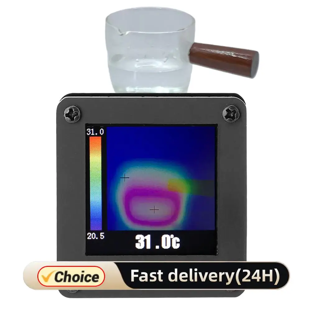 

8x8 Infrared Thermal Camera 7M Detection Distance Infrared Thermal Imager High Accuracy Temperature Tester for Android Phone