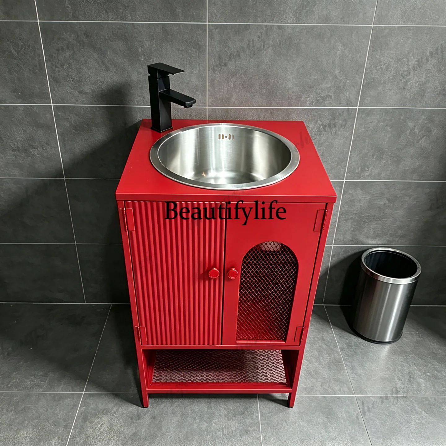 B & B industrial wind wash basin bar retro wash basin washbasin bathroom floor creativity