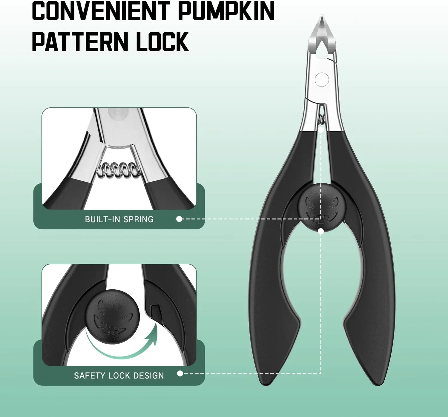 

Кусачки для вросших ногтей, кусачки для ногтей из нержавеющей стали, прямые лезвия, кусачки для толстых ногтей, кусачки для ногтей на ногах