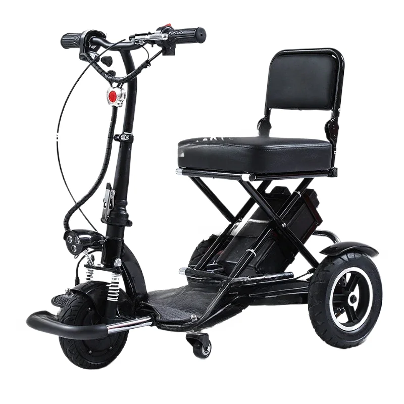 Ellectric Folding Tricycle, Mobility Scooter Elderly, Disabled, 48V, 12A, 50Km