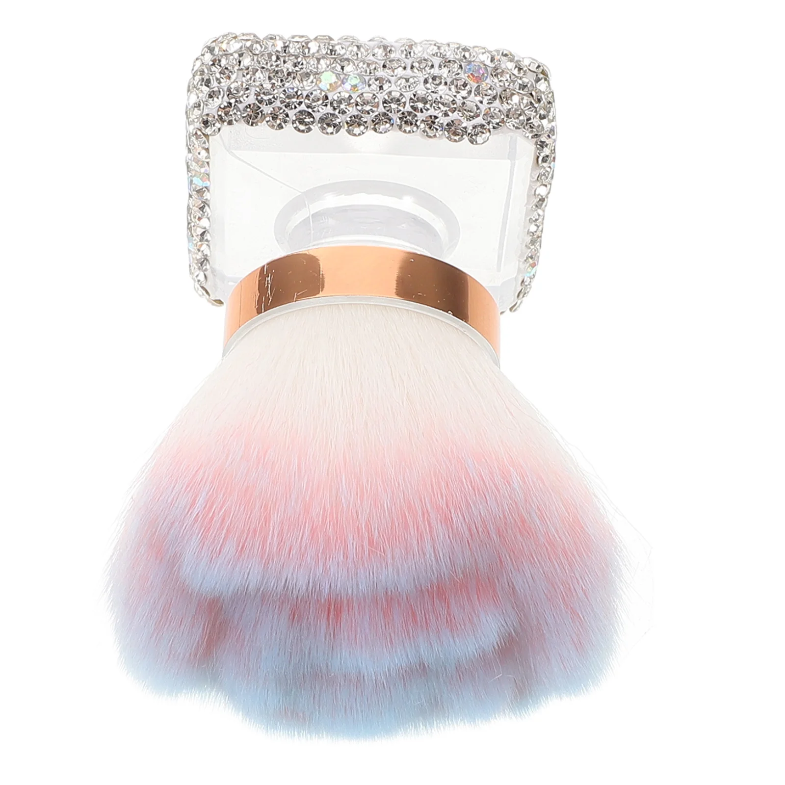 

Кисть для макияжа для нанесения тональной основы и пудры, многофункциональная, с мягкой щетиной, ароматизированная, с круглой головкой, для очистки ногтей от пыли