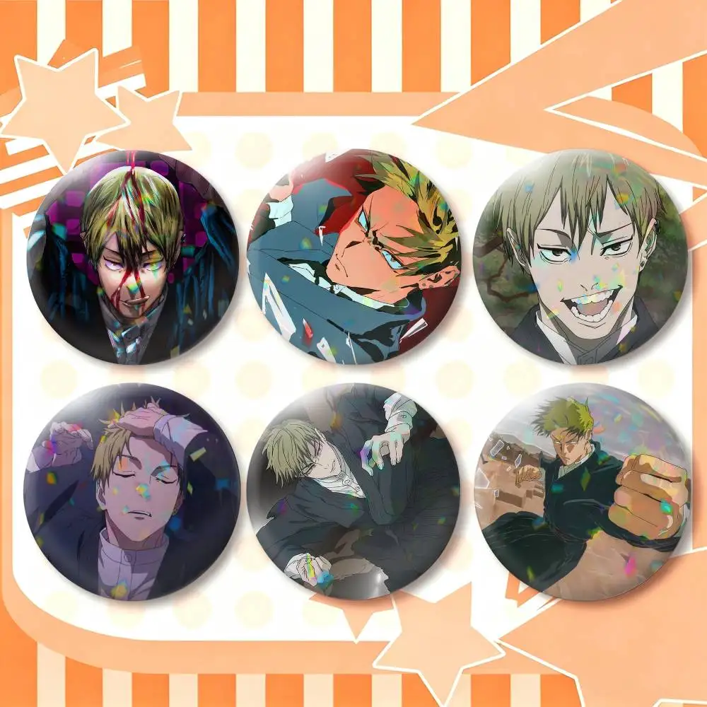 Zenin Naoya 25 32 44 58 75mm Badges Personalized Round Brooches Pins Accessory Gift