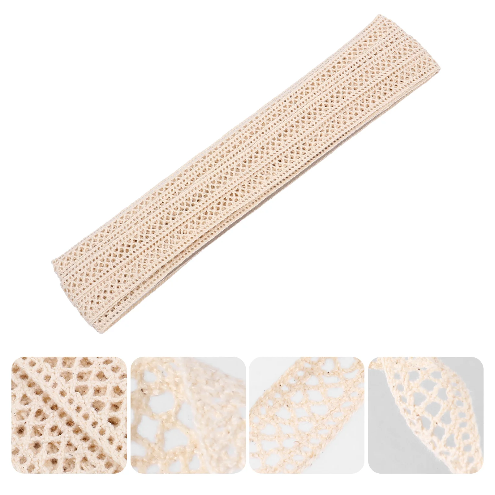 10 ياردة الدانتيل تقليم شرابة قطن مطرزة الحدود الزخرفية لفستان الزفاف الخياطة Diy بها بنفسك الحرفية الشريط مفاهيم الحرف اليدوية #3