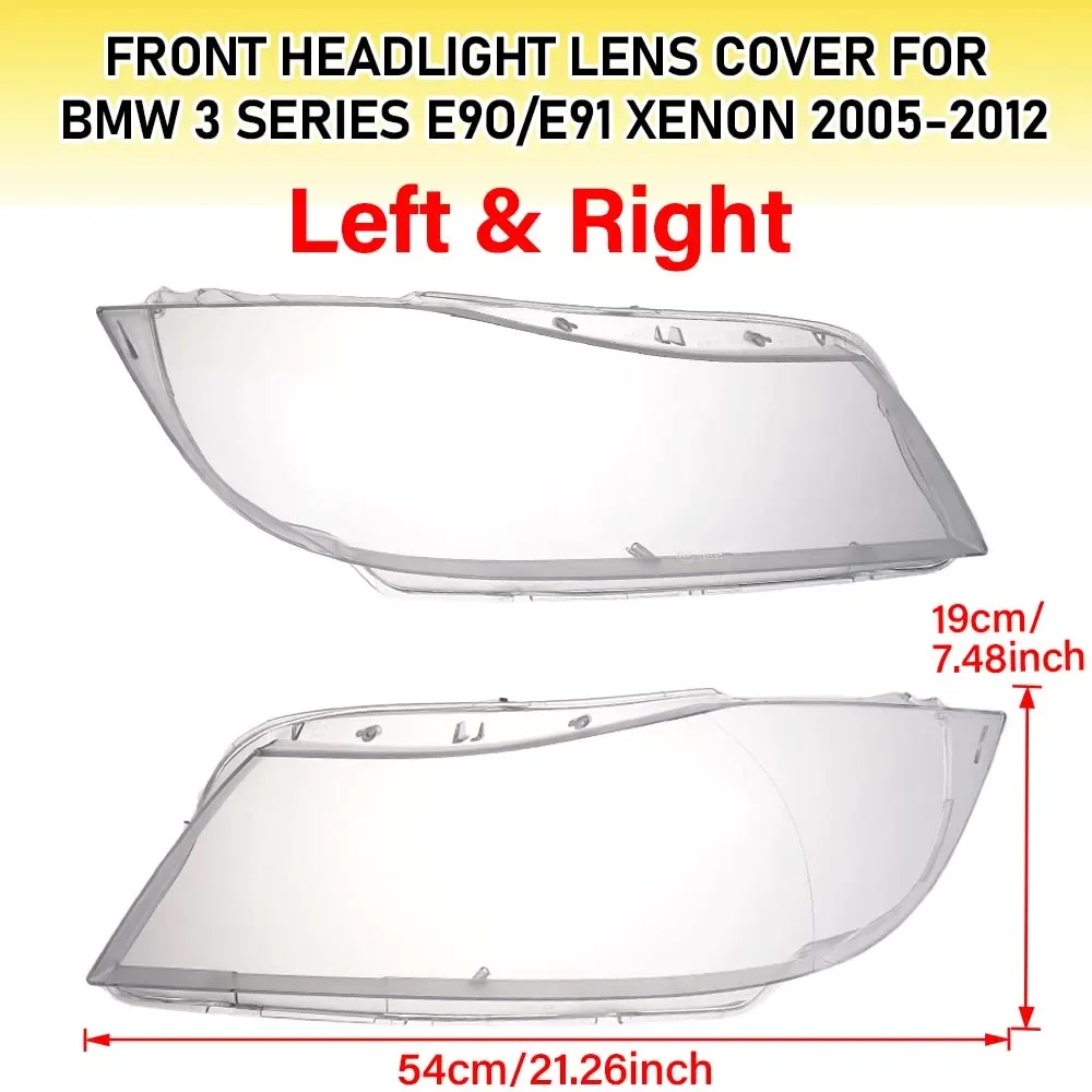 Car Large Lampshade Xenon Lamp Models for Bmw 3 Series E90 05-12 Bmw High-Quality Car Lampshade Left And Right