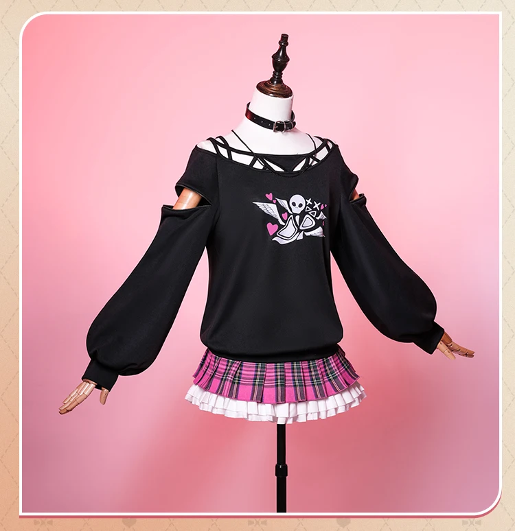 Mooyiyi cos Rin تأثيري حلي لجميع القديسين عيد الميلاد لعب الأدوار حفلة المعرض الهزلي لعبة PJSK حجم XS-XXL حديثا